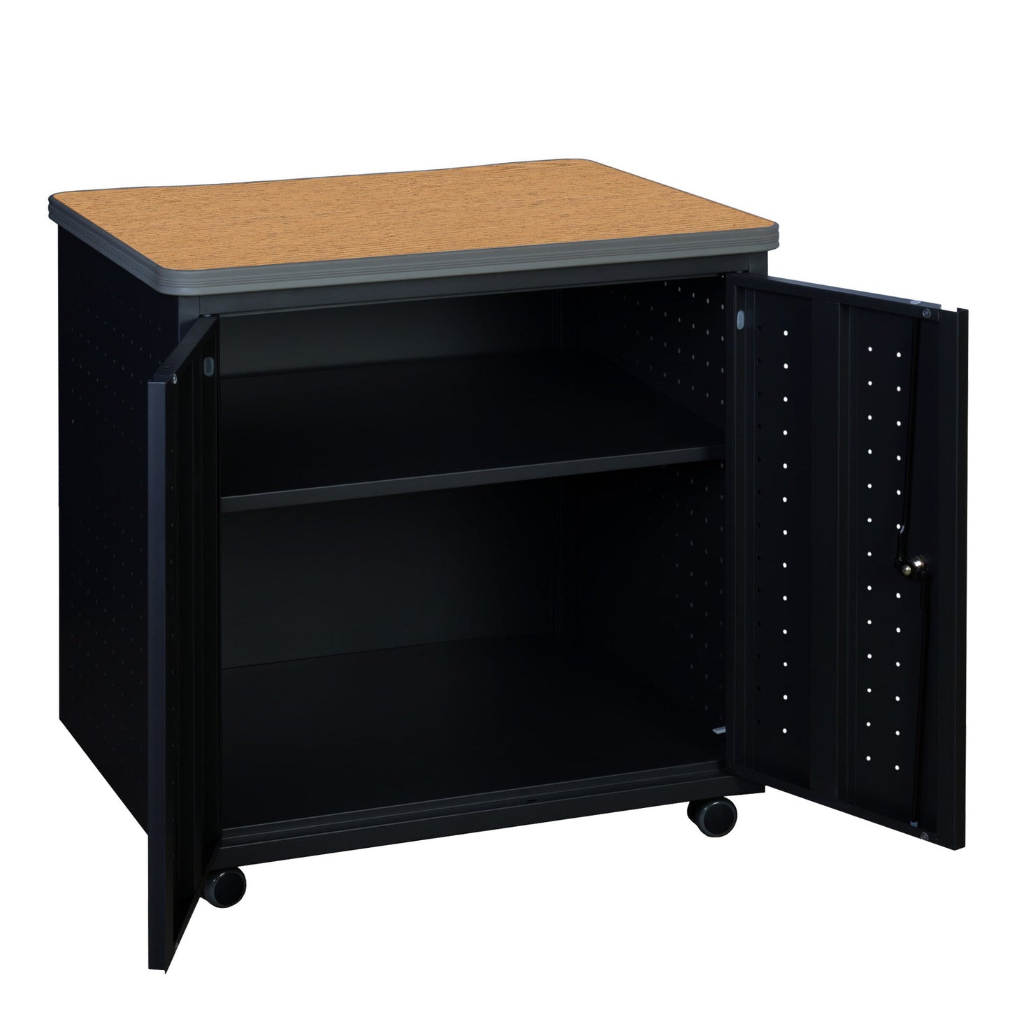 Regency Mesa Steel Mobile Locking 2 - Door Storage Utility Cabinet 30" x 23.25" (REG - 66746SC) - SchoolOutlet