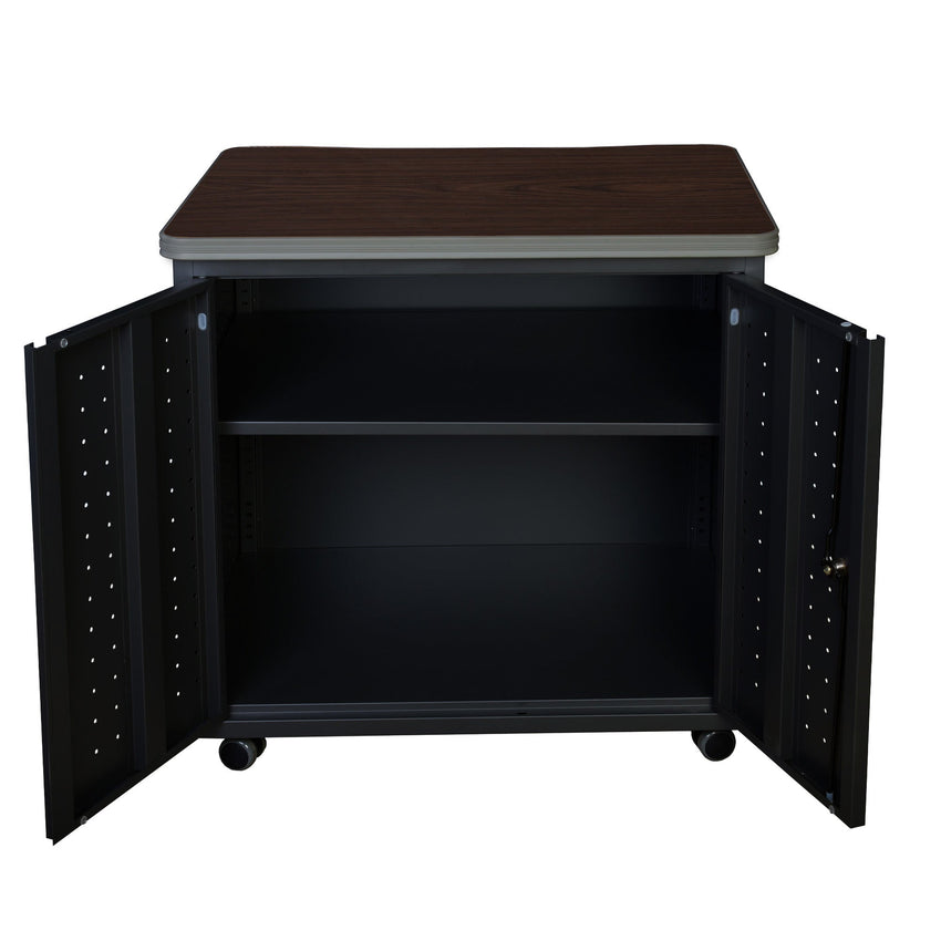 Regency Mesa Steel Mobile Locking 2 - Door Storage Utility Cabinet 30" x 23.25" (REG - 66746SC) - SchoolOutlet