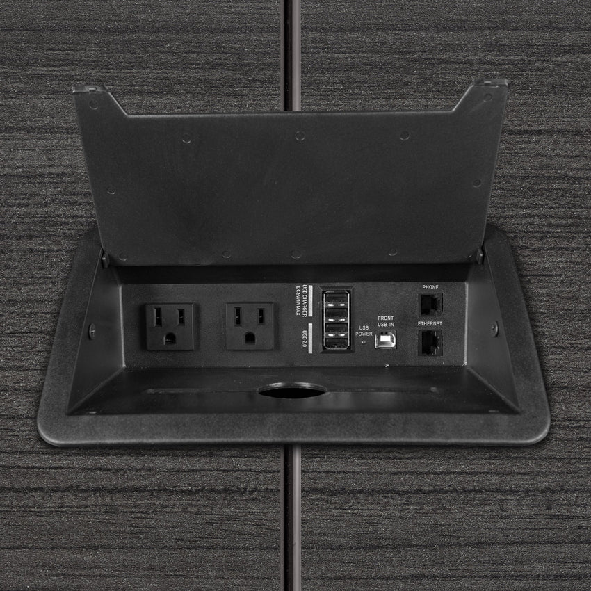 Regency Array 72" Conference Table with Power Data Grommet (REG - ACT7236) - SchoolOutlet