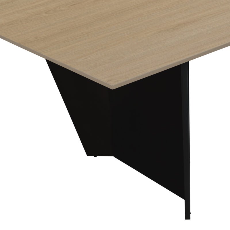 Regency Array 96"L Conference Table with Power Data Grommet - Noble Oak Top - SchoolOutlet