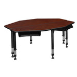 Regency I - Promise 2 Student Classroom Desk with Book Storage - SchoolOutlet