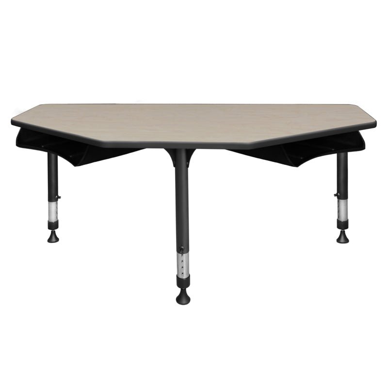 Regency I - Promise 2 Student Classroom Desk with Book Storage - SchoolOutlet