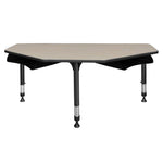 Regency I - Promise 2 Student Classroom Desk with Book Storage - SchoolOutlet