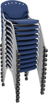 Regency Rico Classroom Training Stack Chair Armless - 11 Pack - (REG - 305 - 11PK) - SchoolOutlet
