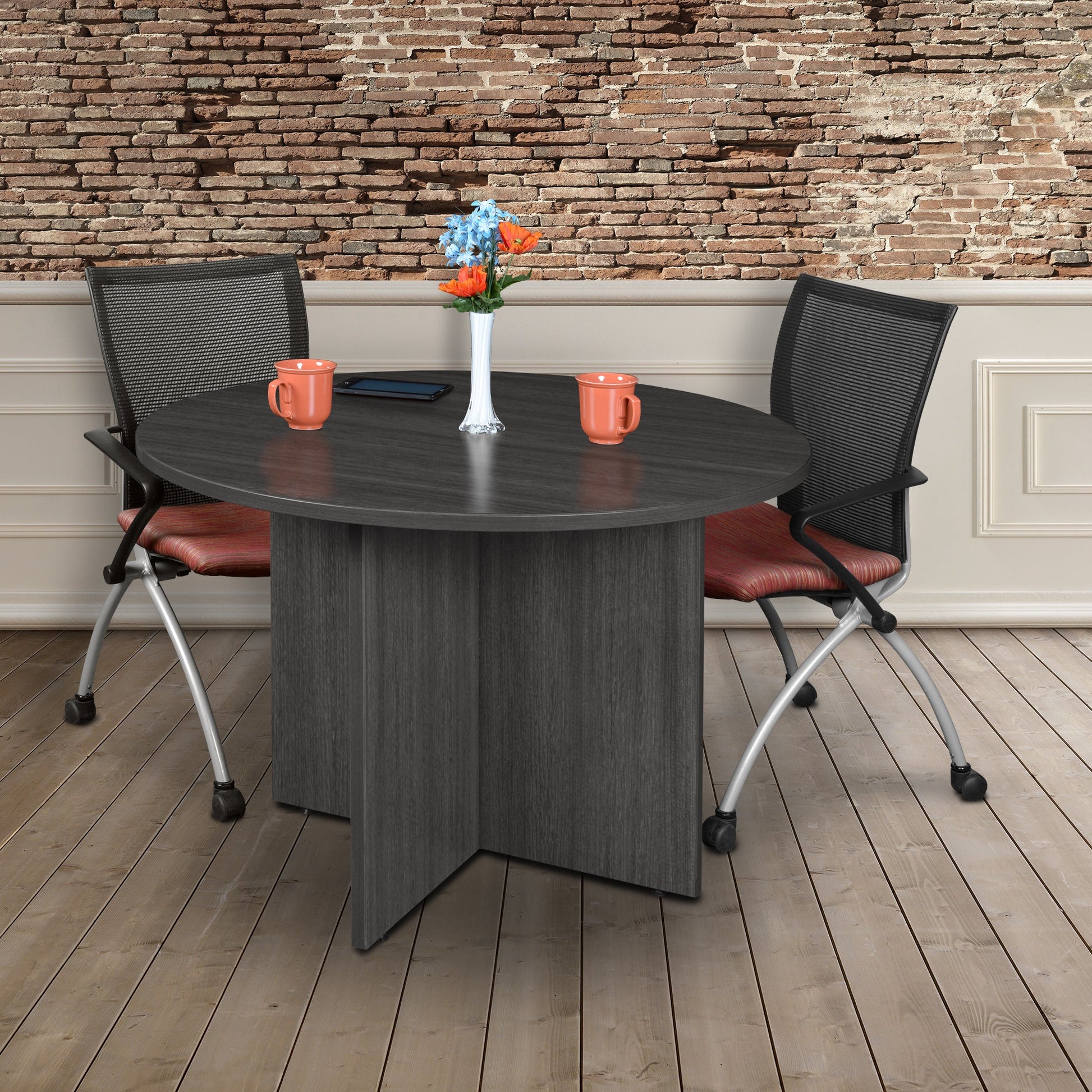 Regency Legacy 3.5 ft Round Conference Table - SchoolOutlet
