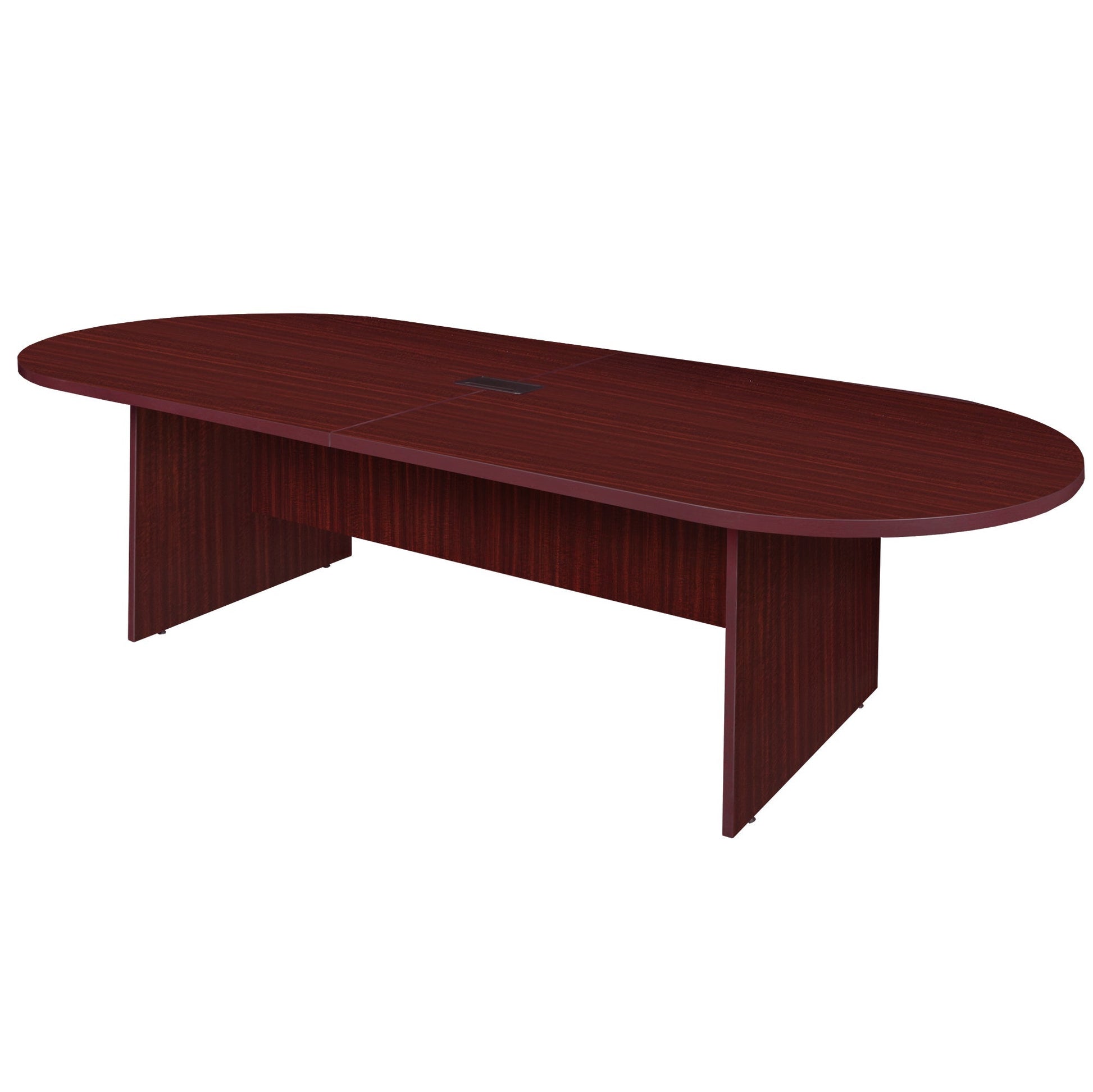 Regency Legacy 10 ft. Racetrack Conference Table with Charging Port - SchoolOutlet