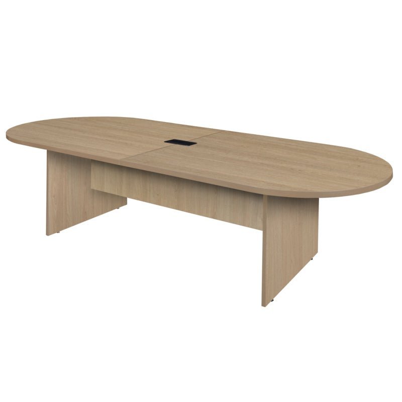 Regency Legacy 10 ft. Racetrack Conference Table with Charging Port - SchoolOutlet