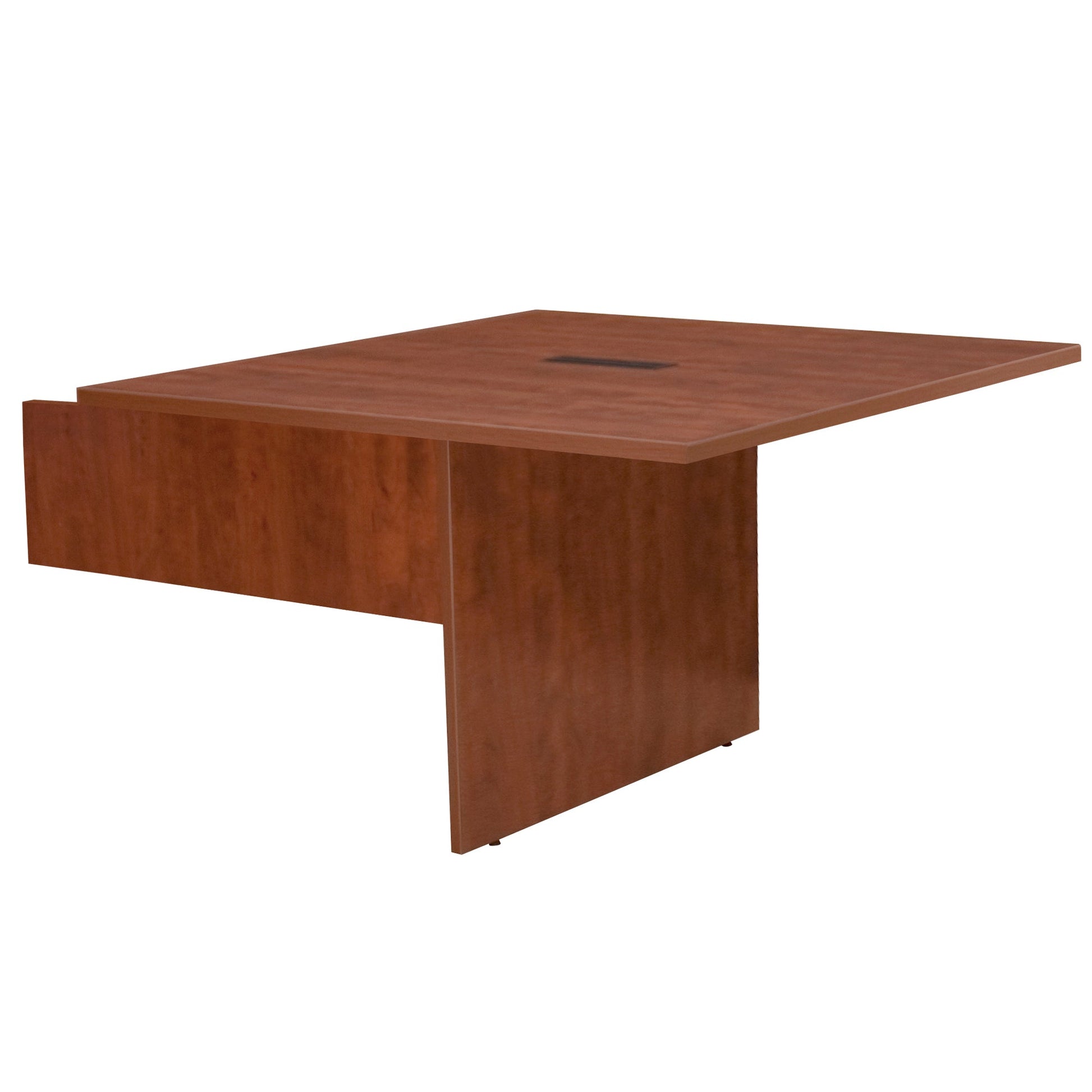 Regency Legacy 4 ft Racetrack Conference Table Extension with Charging Port - SchoolOutlet