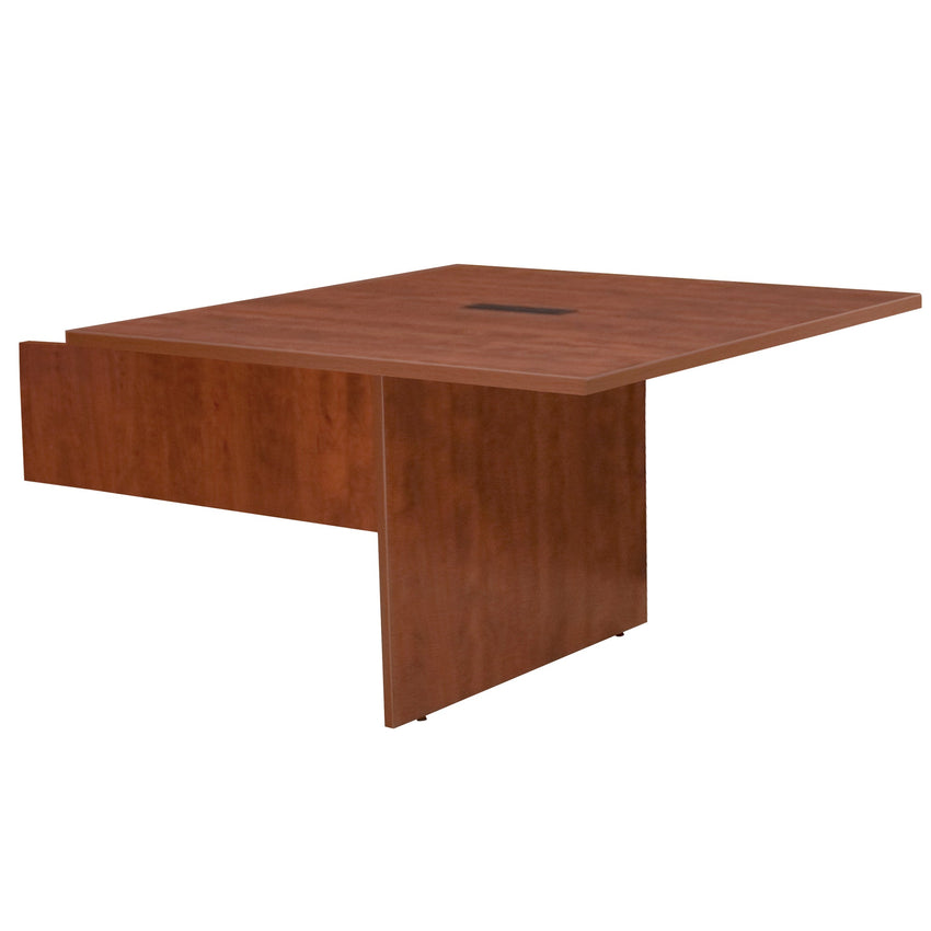 Regency Legacy 4 ft Racetrack Conference Table Extension with Charging Port - SchoolOutlet