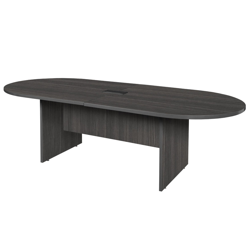 Regency Legacy 8 ft Racetrack Conference Table with Charging Port - SchoolOutlet