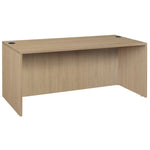 Regency Legacy 66 in. Desk Shell - Noble Oak - SchoolOutlet