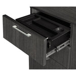Regency Legacy Professional Series Executive L - Shaped Corner Workstation with Double Pedestal Drawer Unit 66