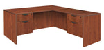 Regency Legacy L Desk with Double Pedestal Drawer Unit Corner Desks Legacy and Professional Laminate Finish 71
