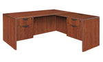 Regency Legacy L Desk with Double Pedestal Drawer Unit Corner Desks and High - Performance Commercial Laminate Surface 71