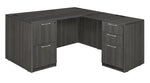 Regency Legacy L - Shaped Desk with Double Full Pedestal 60