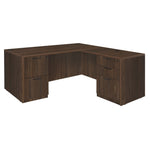 Regency Legacy L - Shaped Desk with Double Full Pedestal 60