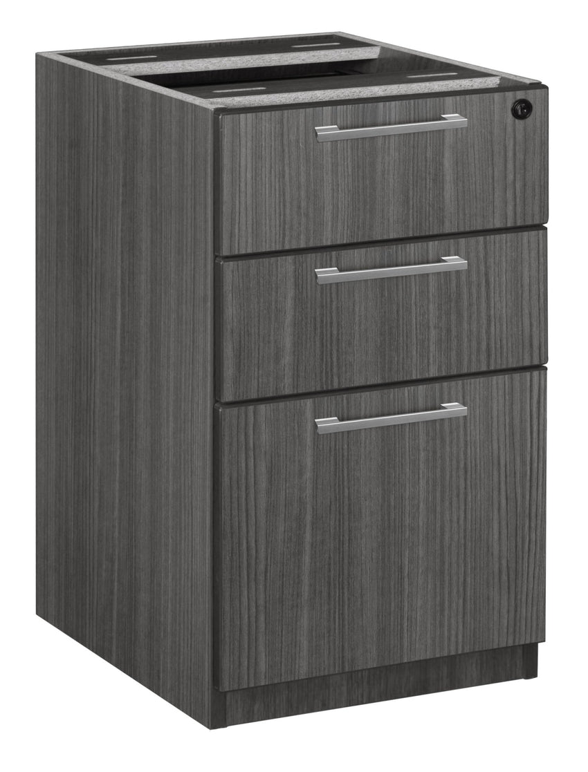 Regency Legacy Executive Under - Desk Storage Pedestal with 2 - File 1 - Box Drawer 15"W x 22"D x 28"H (REG - LPFFB22) - SchoolOutlet