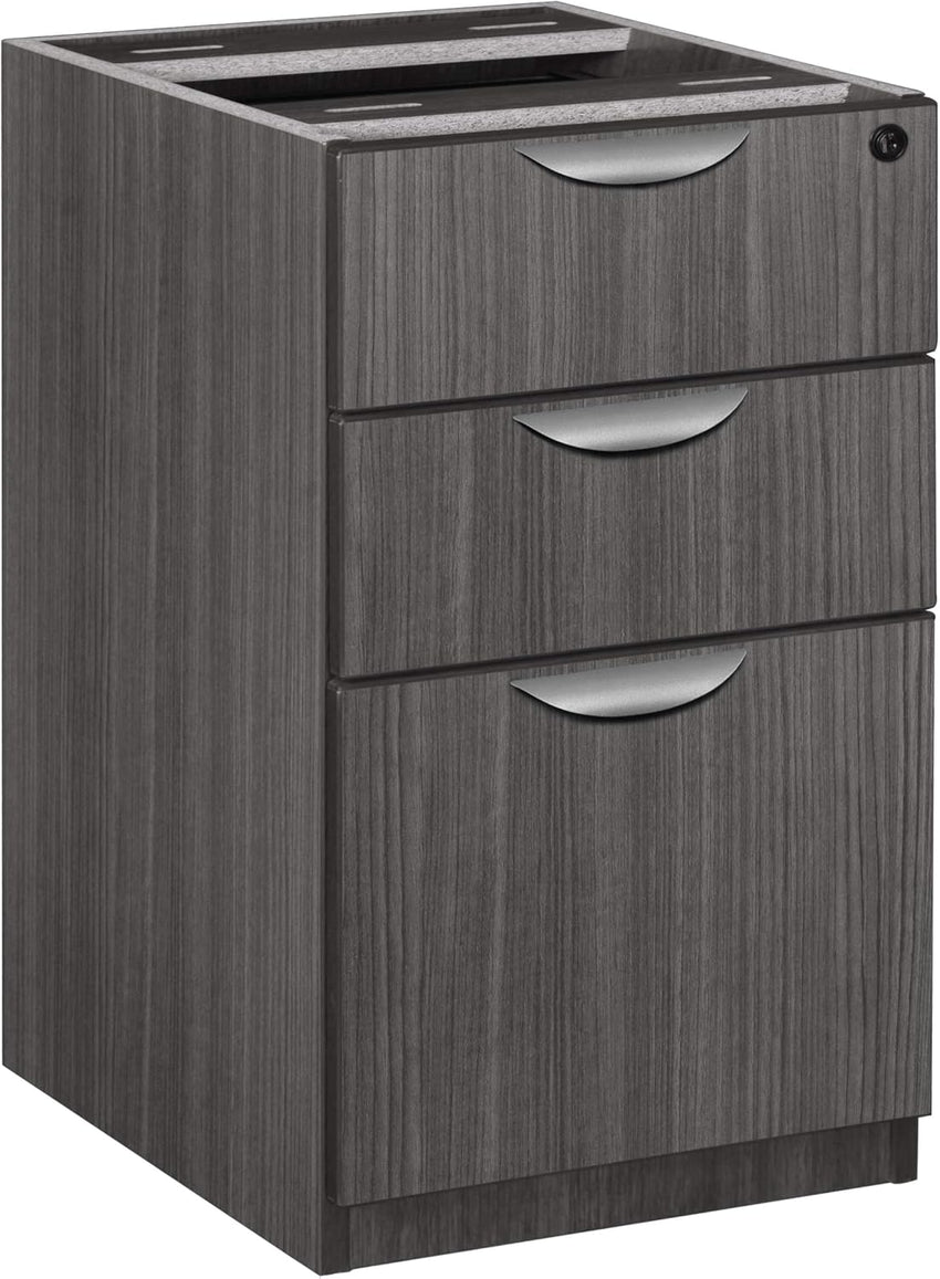 Regency Legacy Executive Under - Desk Storage Pedestal with 2 - File 1 - Box Drawer 15"W x 22"D x 28"H (REG - LPFFB22) - SchoolOutlet