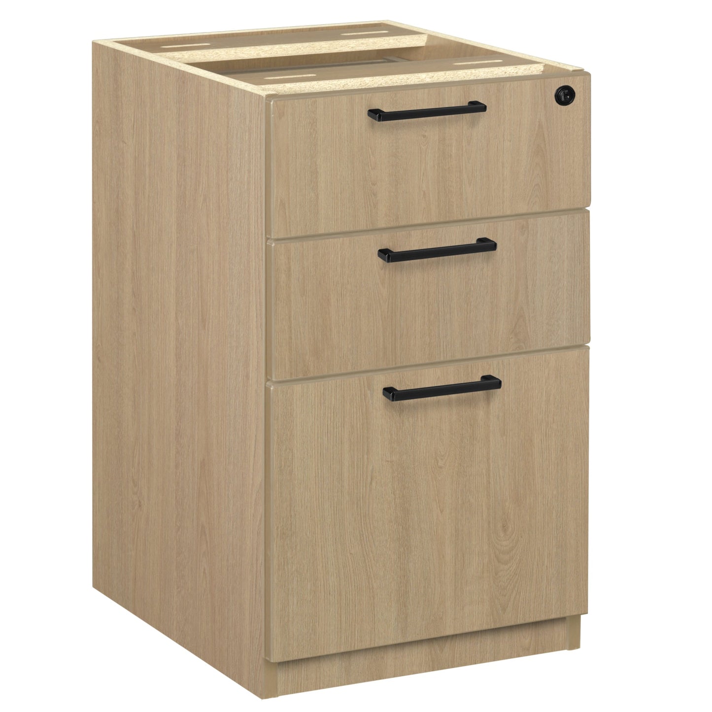 Regency Legacy Executive Under - Desk Storage Pedestal with 2 - File 1 - Box Drawer 15"W x 22"D x 28"H (REG - LPFFB22) - SchoolOutlet
