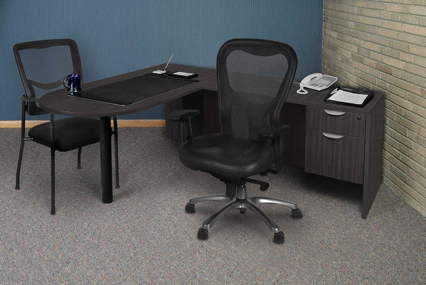 Regency Legacy Modular Under - Desk Pedestal with 1 - Box 1 - File Drawer 15.5"W x 22"D x 20"H (REG - LPBF22) - SchoolOutlet