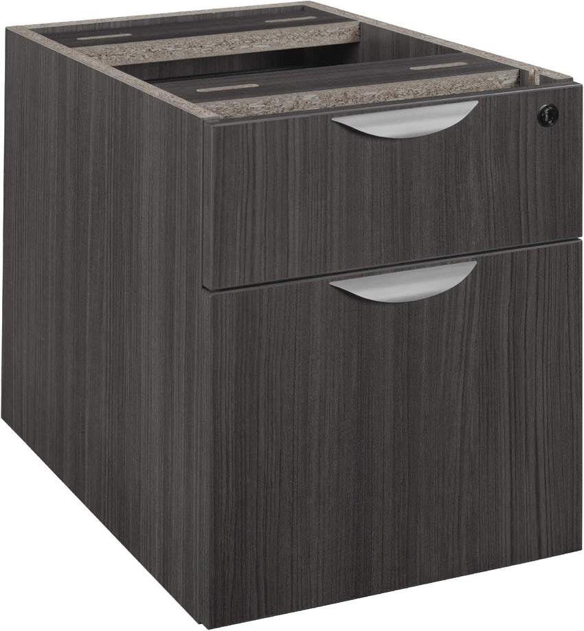 Regency Legacy Modular Under - Desk Pedestal with 1 - Box 1 - File Drawer 15.5"W x 22"D x 20"H (REG - LPBF22) - SchoolOutlet