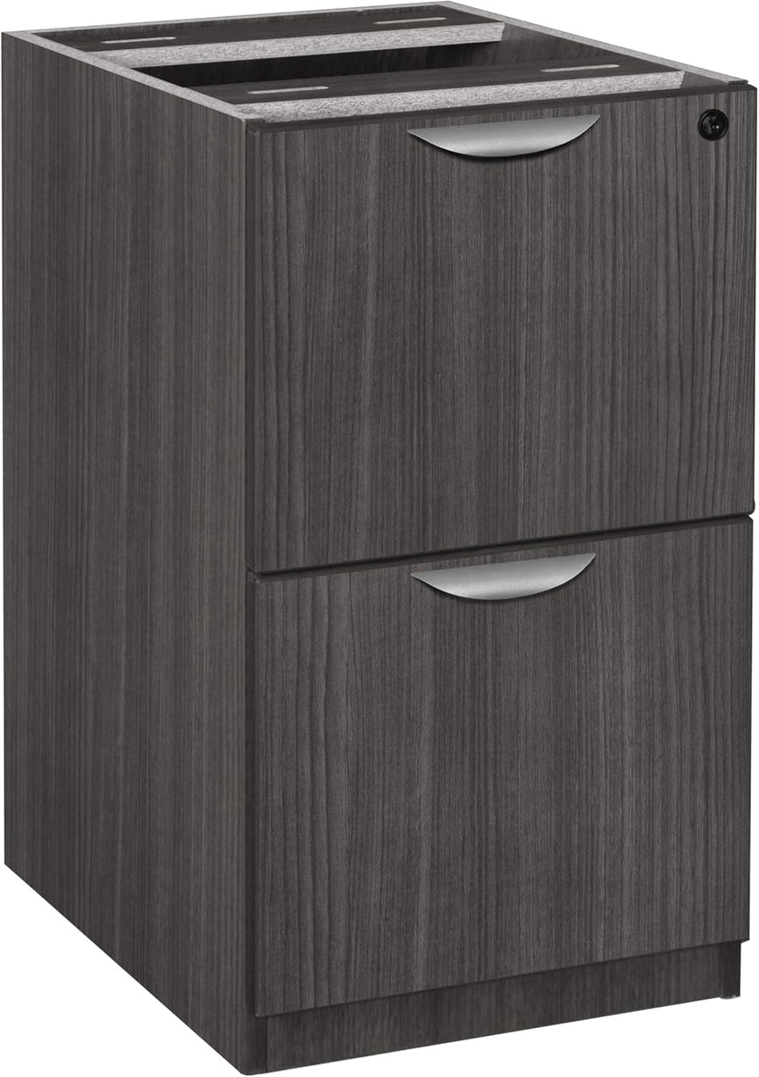 Regency Legacy Modular Under - Desk Pedestal with Two File Drawers 15.5"W x 22"D x 28"H (REG - LPFF22) - SchoolOutlet