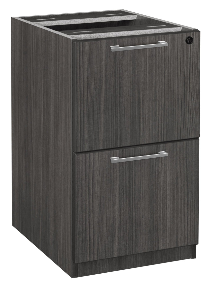 Regency Legacy Modular Under - Desk Pedestal with Two File Drawers 15.5"W x 22"D x 28"H (REG - LPFF22) - SchoolOutlet