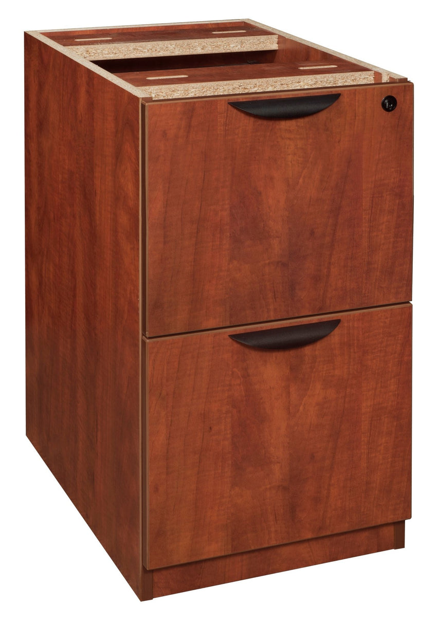Regency Legacy Modular Under - Desk Pedestal with Two File Drawers 15.5"W x 22"D x 28"H (REG - LPFF22) - SchoolOutlet