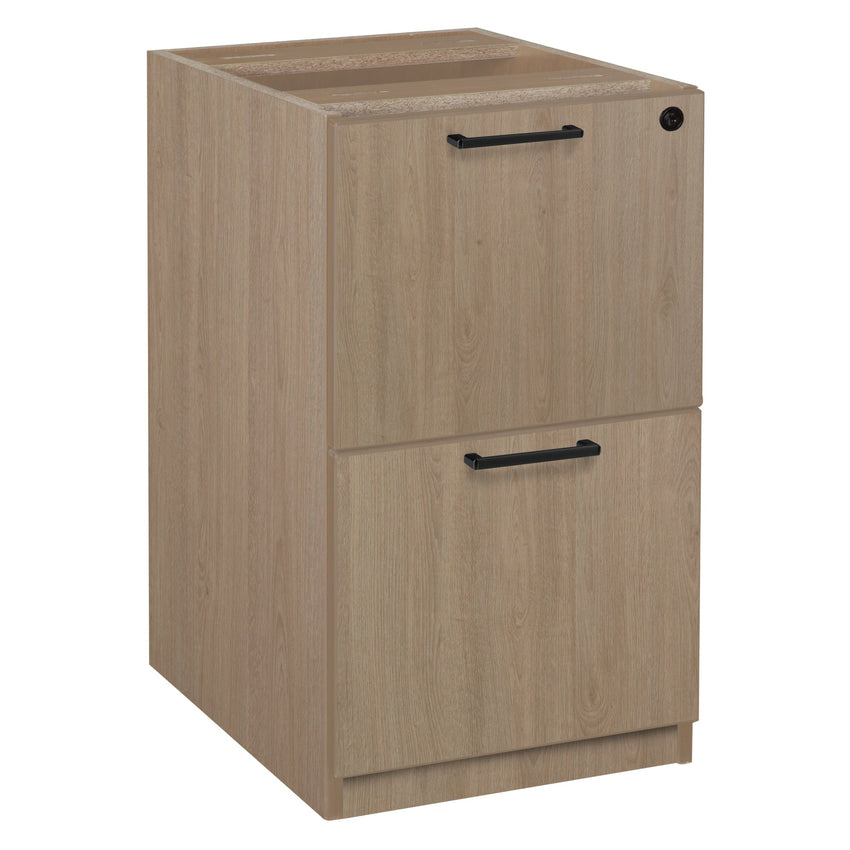 Regency Legacy Modular Under - Desk Pedestal with Two File Drawers 15.5"W x 22"D x 28"H (REG - LPFF22) - SchoolOutlet