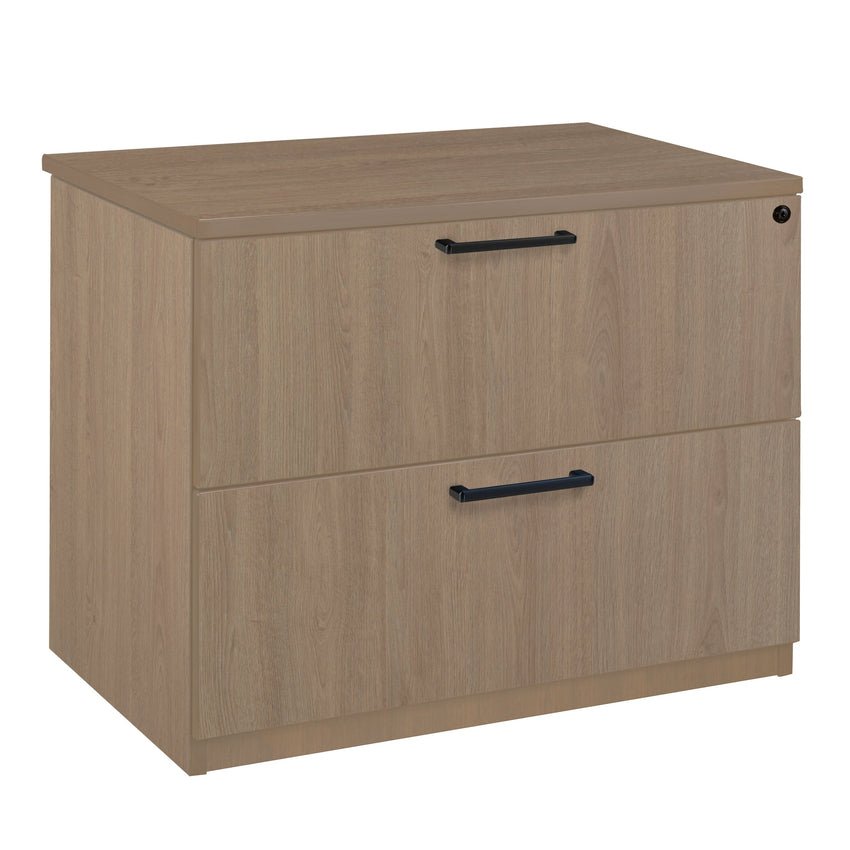 Regency Legacy Traditional Modular 2 - Drawer Lateral File Cabinet 36"W x 24"D x 29"H (REG - LPLF3624) - SchoolOutlet