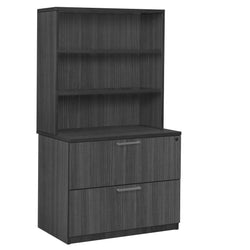Regency Legacy Multi-Functional Lateral File with Open Hutch 36"W x 24"D x 65"H (REG-LPLFH3665)