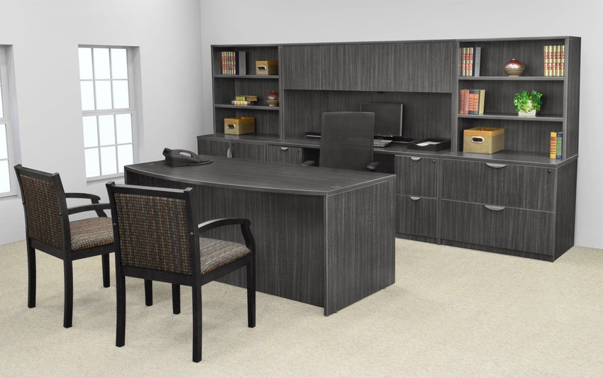 Regency Legacy Multi - Functional Lateral File with Open Hutch 36"W x 24"D x 65"H (REG - LPLFH3665) - SchoolOutlet