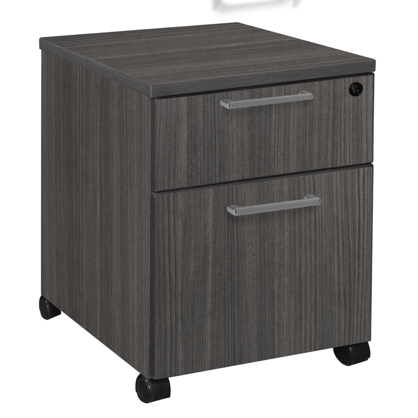 Regency Legacy Executive Rolling Mobile Box/File Pedestal 15.5"W x 22"D x 23"H (REG - LPMBF22) - SchoolOutlet