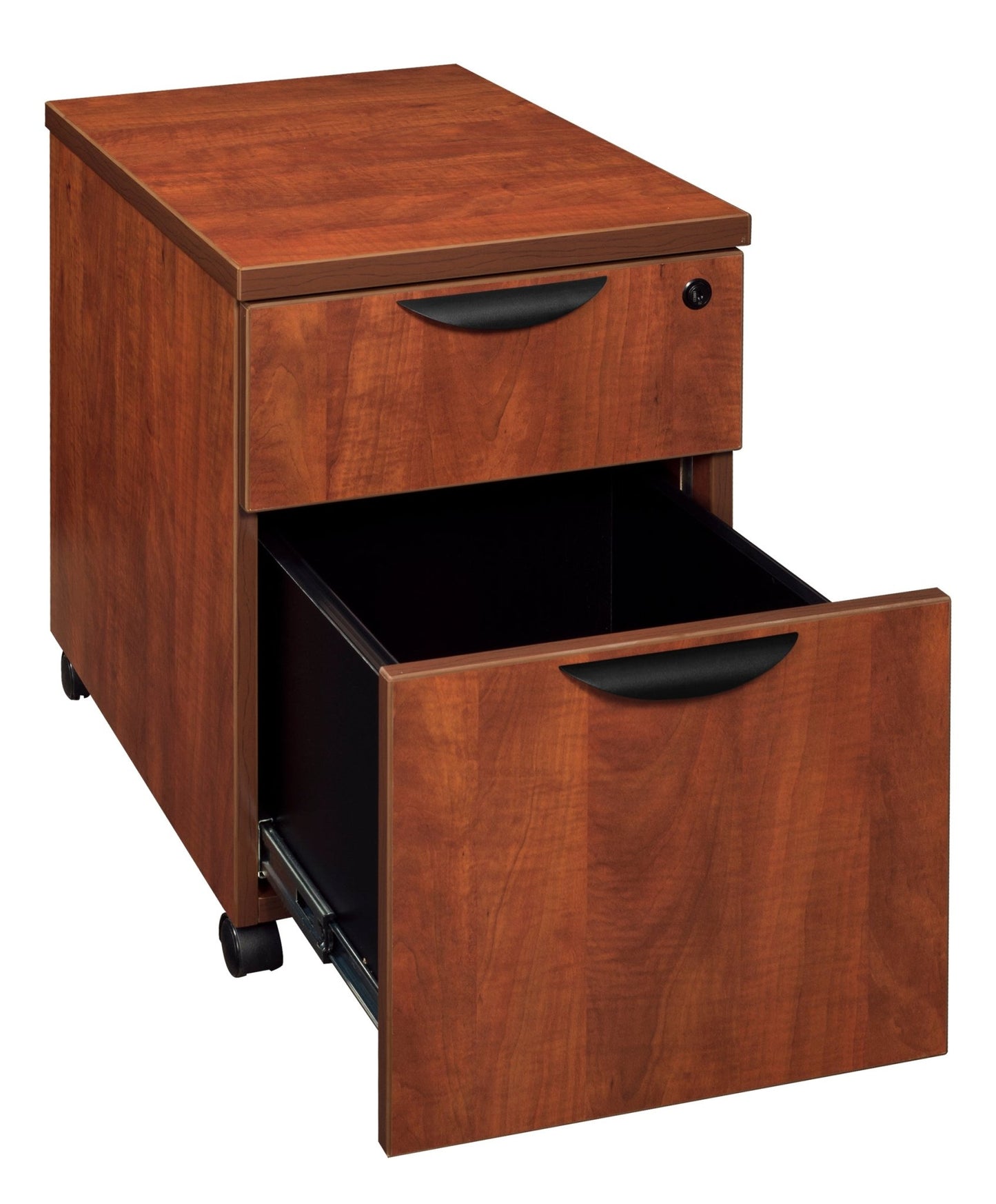 Regency Legacy Executive Rolling Mobile Box/File Pedestal 15.5"W x 22"D x 23"H (REG - LPMBF22) - SchoolOutlet