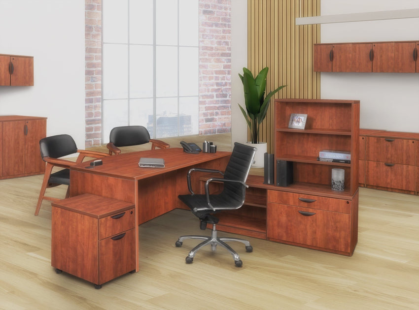 Regency Legacy Executive Rolling Mobile Box/File Pedestal 15.5"W x 22"D x 23"H (REG - LPMBF22) - SchoolOutlet