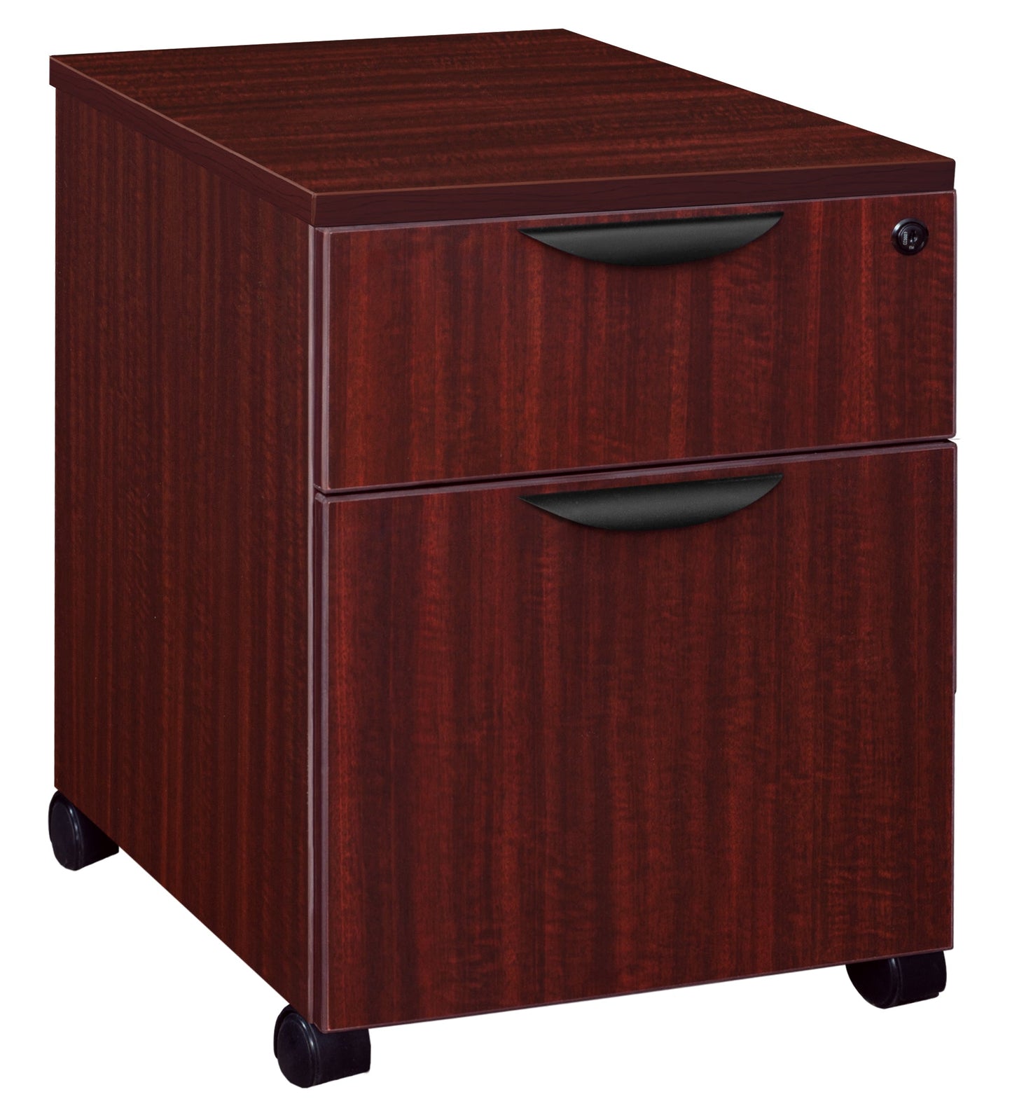 Regency Legacy Executive Rolling Mobile Box/File Pedestal 15.5"W x 22"D x 23"H (REG - LPMBF22) - SchoolOutlet