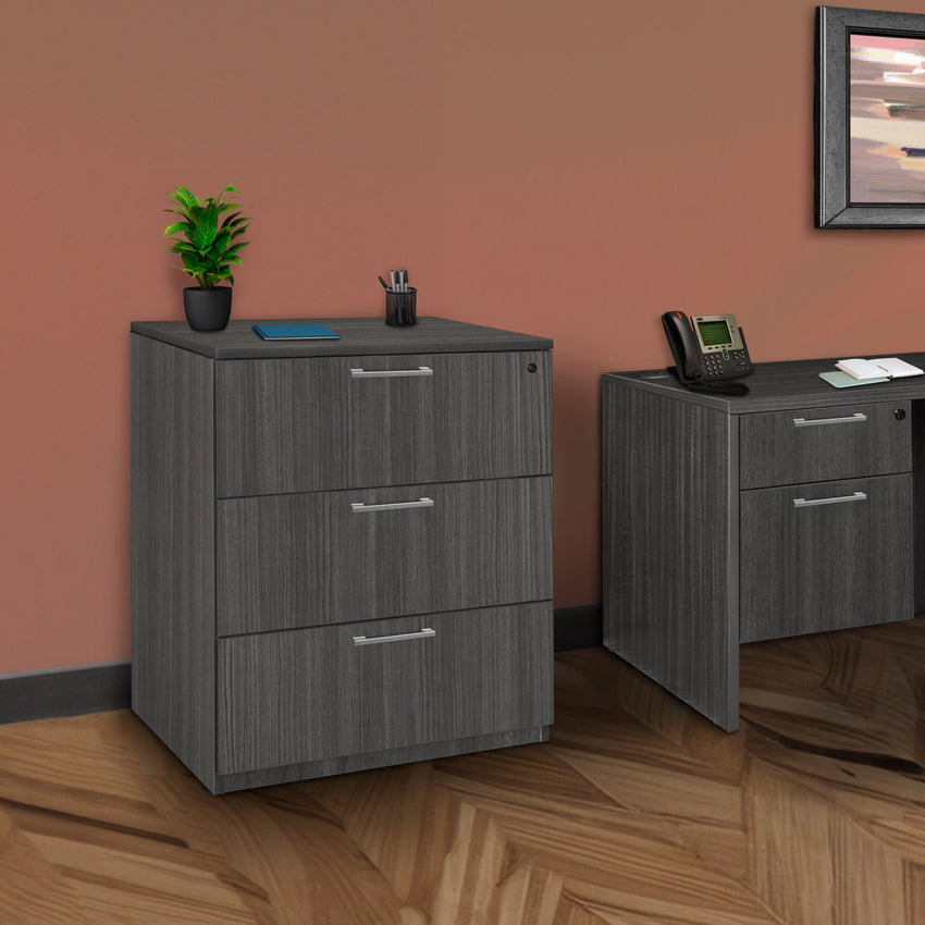 Regency Legacy Executive Stand Up Lateral File 36"W x 23"D x 42"H (REG - LSLF4136) - SchoolOutlet