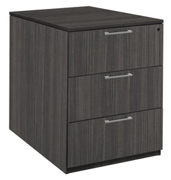 Regency Legacy Executive Stand Up Back to Back Lateral File Desk Station 36"W x 46"D x 42"H (REG-LSLFSD3646)