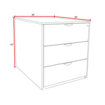 Regency Legacy Executive Stand Up Back to Back Lateral File Desk Station 36