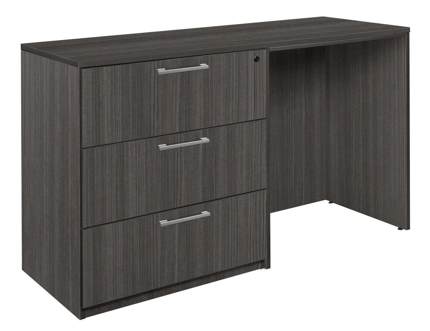 Regency Legacy Executive Stand Up Side to Side Lateral File Desk Station 72"W x 23"D x 42"H (REG - LSLFSD7223) - SchoolOutlet