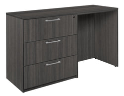 Regency Legacy Executive Stand Up Side to Side Lateral File Desk Station 72"W x 23"D x 42"H (REG-LSLFSD7223)