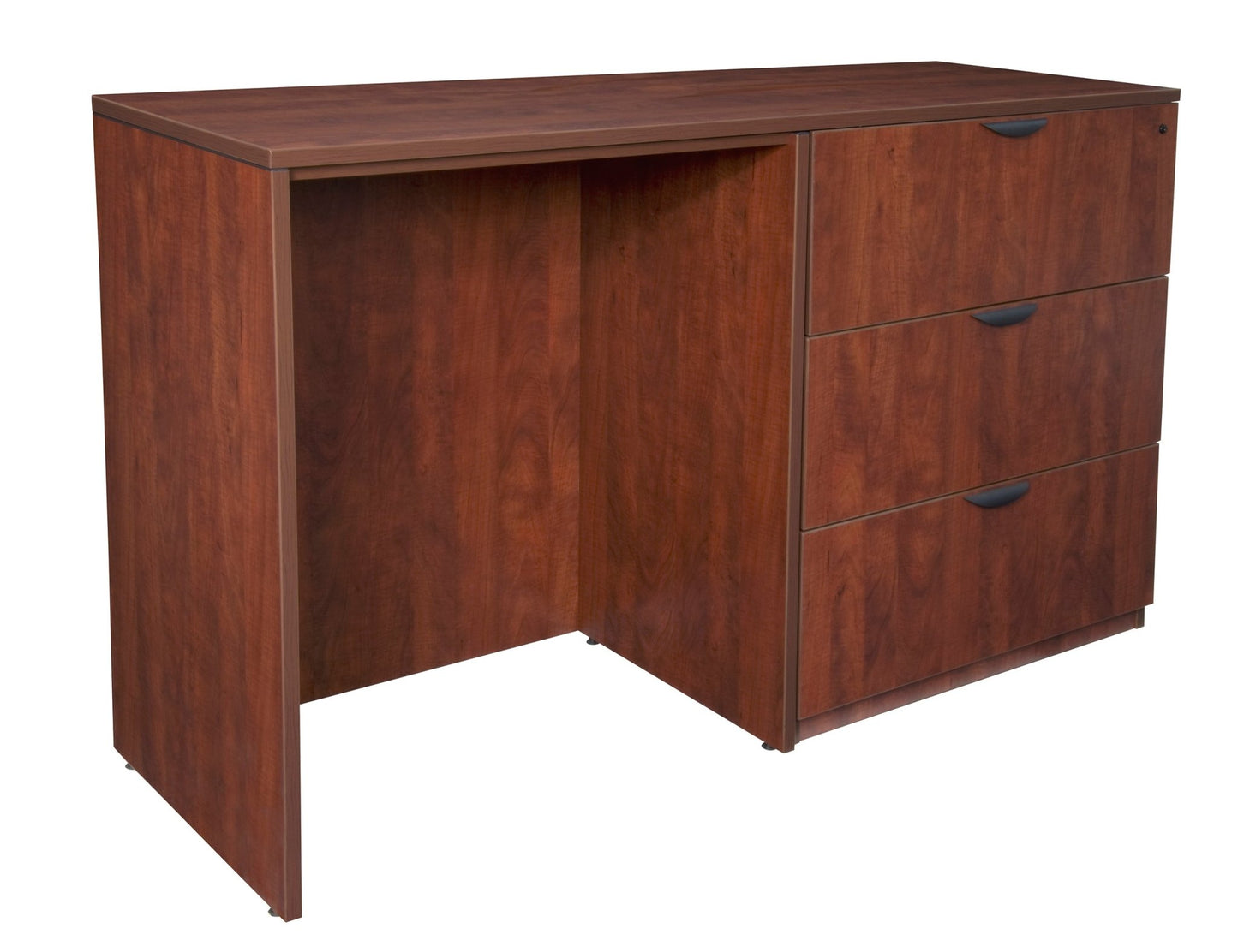 Regency Legacy Executive Stand Up Side to Side Lateral File Desk Station 72"W x 23"D x 42"H (REG - LSLFSD7223) - SchoolOutlet