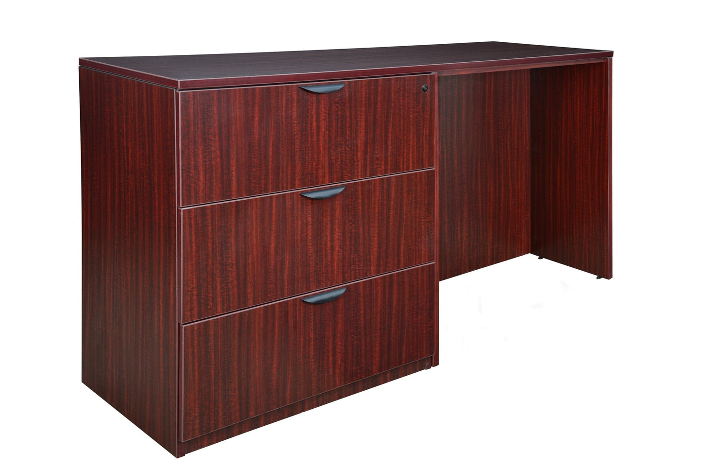 Regency Legacy Executive Stand Up Side to Side Lateral File Desk Station 72"W x 23"D x 42"H (REG - LSLFSD7223) - SchoolOutlet