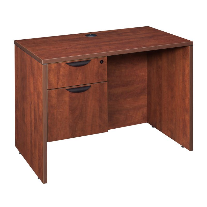 Regency Legacy 42 x 24 in. Executive Desk with Single Pedestal Drawer Unit - SchoolOutlet