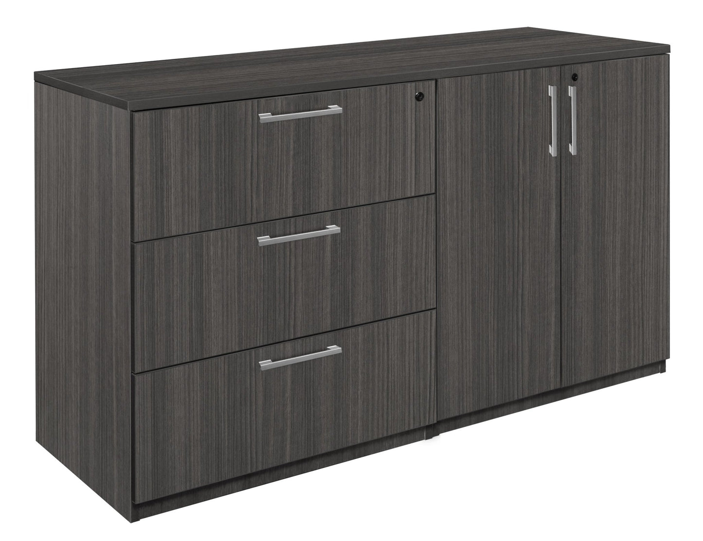 Regency Legacy Executive Stand Up Side to Side Storage Cabinet Lateral File Station 72"W x 23"D x 42"H (REG - LSSCLF7223) - SchoolOutlet