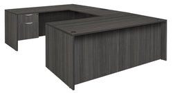 Regency Legacy Executive 71" x 35" U-Desk with Single Pedestal Drawer Unit 71"W x 106"D x 29"H (REG-LUDSP7135)