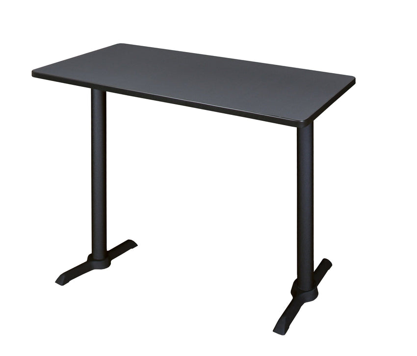 Regency Cain Steel T - Base Cafe Training Seminar Table 48"W x 24"D x 29"H (REG - MCTRCT4824) - SchoolOutlet