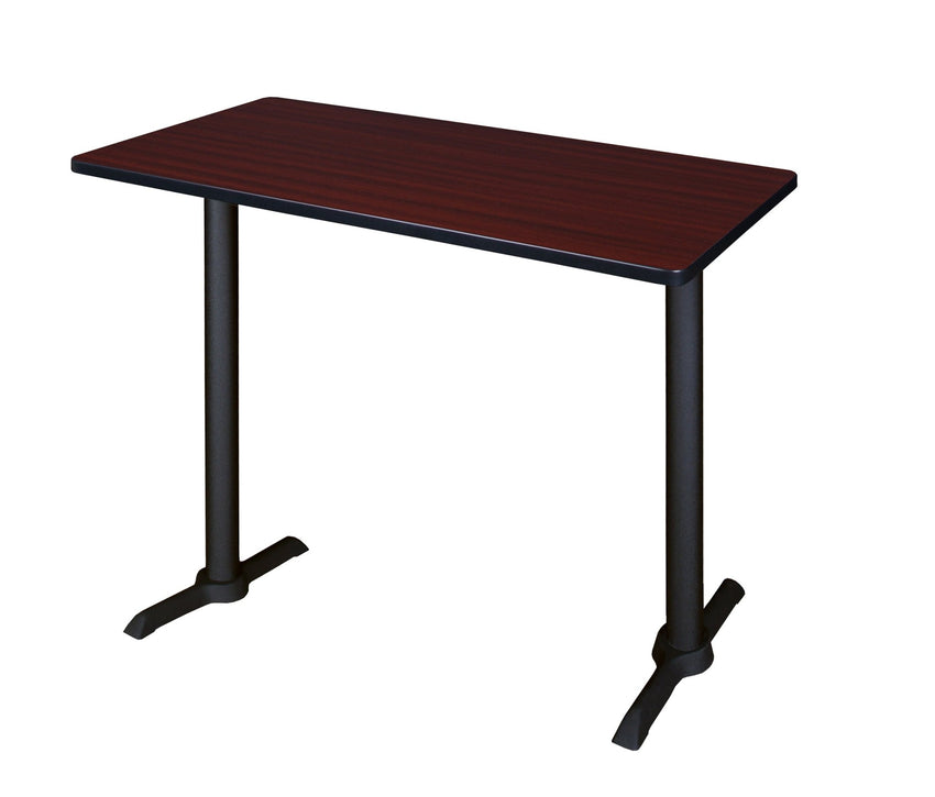 Regency Cain Steel T - Base Cafe Training Seminar Table 48"W x 24"D x 29"H (REG - MCTRCT4824) - SchoolOutlet