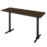 Regency Cain Steel T - Base Cafe Training Seminar Table 66