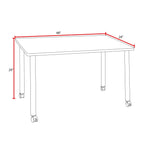 Regency Kee Mobile Desk Black Legs Agile 48
